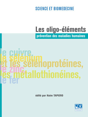 cover image of Les oligo-éléments